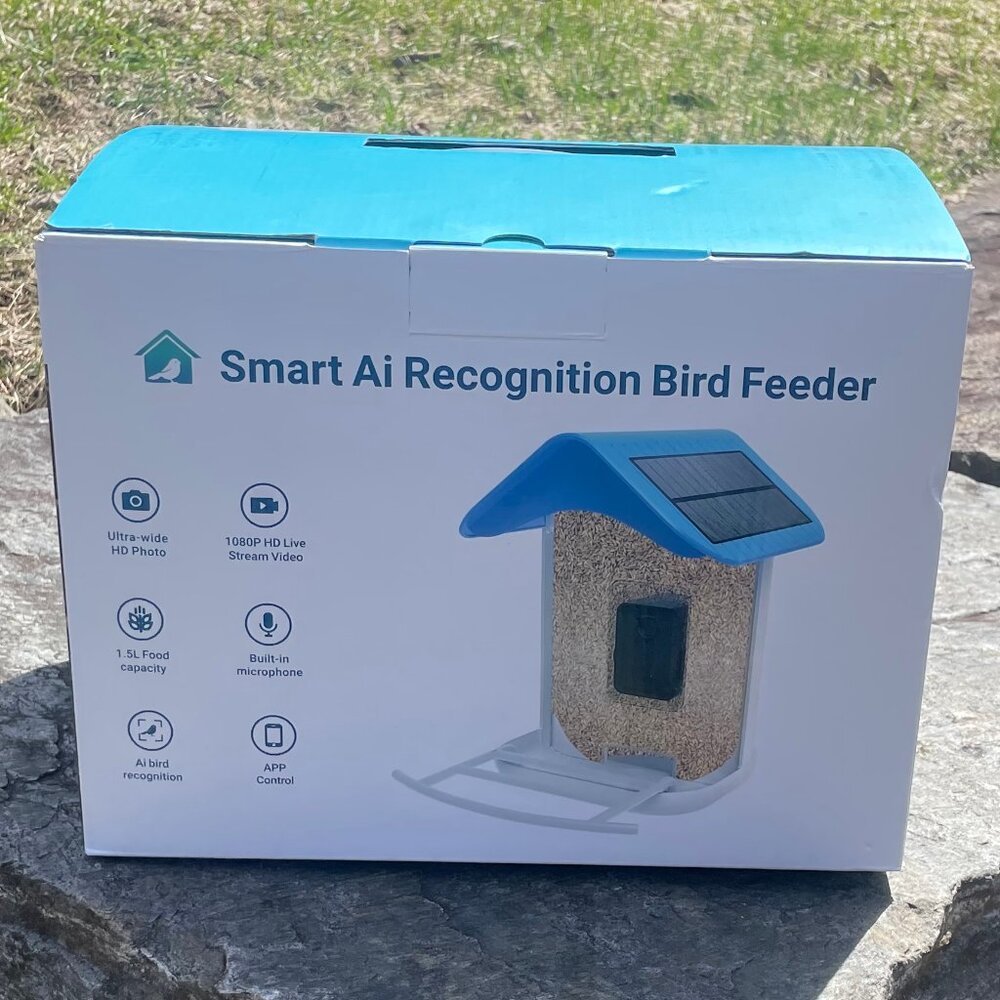 Smart AI Recognition Camera Bird Feeder (NWOT) - Picture 2 of 16